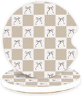 Ceramic Car Coasters – Absorbent Car Cup Holder Coaster Set by lethooly