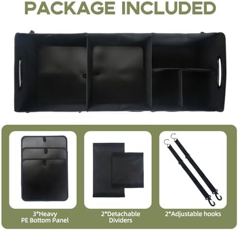Trunk Organizer for Suv, Sturdy Storage Organization - Image 7