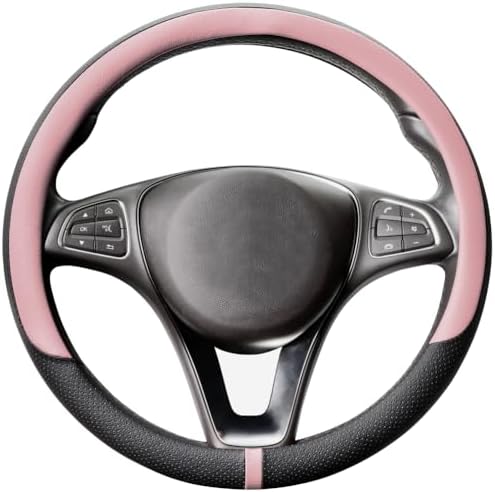 COFIT Breathable Car Steering Wheel Cover 16 inch Auto Universal Leather Wrap by COFIT