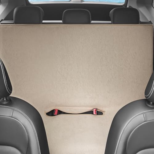 Waterproof Car Seat Cover Bench Beige Full Size Universal Fits Car Sweat Towel - Image 2