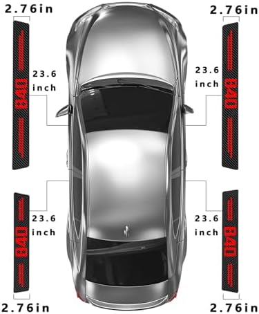Door Sill Protectors for 8-Serie 840i, Carbon Fiber Leather Front/Rear Door - Image 5