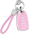 PIFOOG Key Fob Cover fit for Chev 5 Button Soft TPU Car Keys Case Shell by PIFOOG