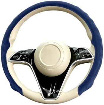 Mandark 15 Inch Car Steering Wheel Cover, Dark Blue - Image 7