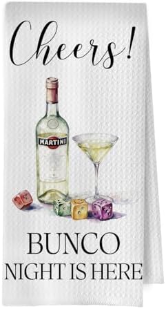 Bunco Martini Kitchen Towel by Unknown