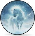 Spare Tire Cover for RV Trailer, Unicorn Waterproof Sun Leather Wheel Cover by cfpolar