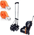 Car Seat Dolly for Airport, Foldable Car Seat Travel Cart & Roller by GUCHO
