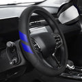 Leather Steering Wheel Cover 14.5-15 inchCompatible by Unknown
