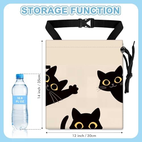 Three Black Cats Car Trash Bag - Image 2