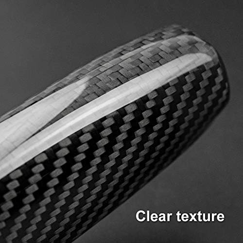 AIRSPEED Carbon Fiber Car Handbrake Cover Parking Grip Handle Lever Sleeve - Image 7