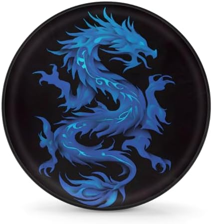 Blue Dragon Art Spare Tire Cover Dust-Proof Wheel Protector by Unknown
