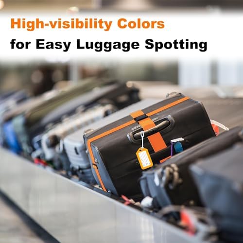 Gostwo 8 Pack Luggage Straps and Tags Set - Image 4