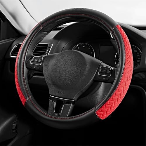 Skechers Steering Wheel Cover, Max Cushioning Leather Steering Wheel Cover by Unknown