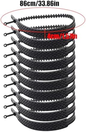 Tire Traction Straps 10 Pieces Anti-Skid Reusable Car Grips - Image 7