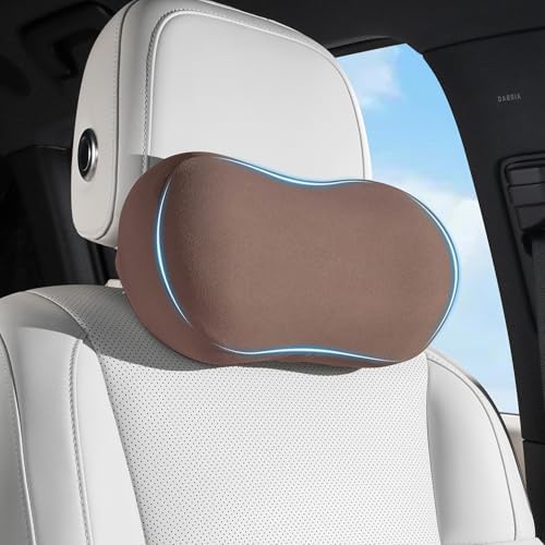 Car Neck Pillow Seat Ergonomic Design Memory Foam, 1 Pack by Dapucarin