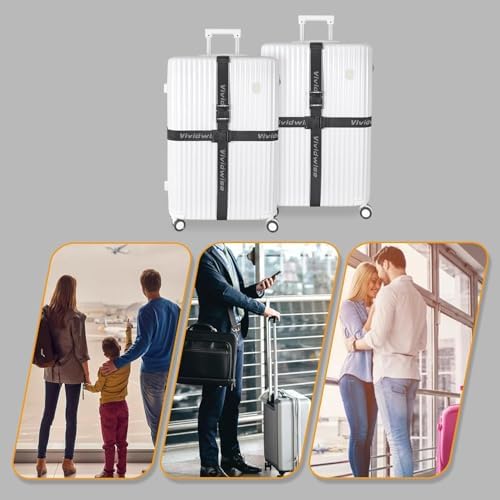 Luggage Straps, Stretchable Luggage Connector Straps - Image 6