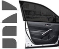 Ohleats 4PCS Car Window Shades, Heat & UV Block Mesh Cover by Ohleats