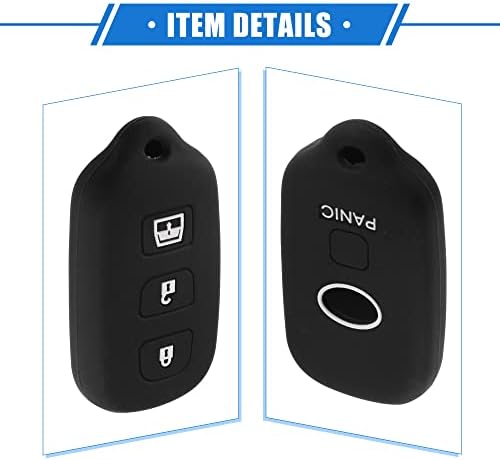 2 Pcs Key Fob Case Cover Compatible - Image 5