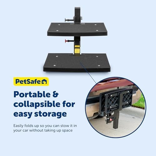 PetSafe Happy Ride PupSTEP HitchStep Dog Stairs, Folding Steps - Image 6