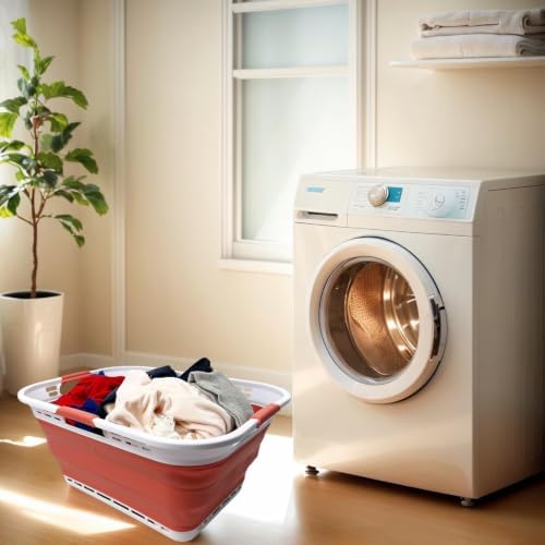 SAMMART 42L Collapsible Plastic Storage Basket - Image 3