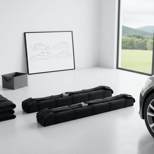 Menolana 2 Pieces Soft Roof Rack Auto Roof Pad Rack Portable Roof Carrier - Image 7