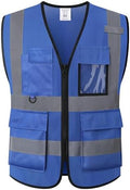 Safety Vest for Men Women Hi Vis Vest by HATAUNKI