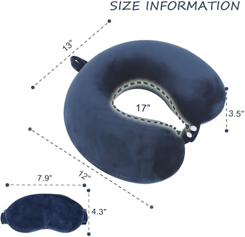 Pure Memory Foam Travel Pillow Set - Image 2
