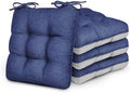 Love's cabin Memory Foam Chair Cushions Set of 4, 15.5 Inch by Lovescabin
