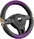 ED HARDY Tiger Print Steering Wheel Cover, Fits 14.5-15.5 Inch Steering Wheels by EdHardy