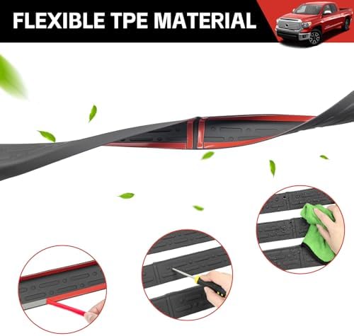 Door Sill Guards Kit Fit for 2014-2021 Toyota Tundra Accessories Entry Guard - Image 6