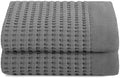 GILDEN TREE Waffle Hand Towels for Bathroom Quick Dry Large Luxury Lint Free by GildenTree