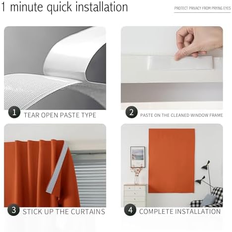 Instant Blackout Window Curtain - Image 3