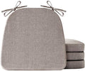 IASEAHK Chair Cushions for Dining Chairs Set of 4, Non Slip Kitchen Chair Pads by IASEAHK