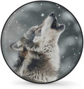 Spare Tire Cover for RV Trailer, Animal Wolf Tire Covers Universal Fit for by Unknown
