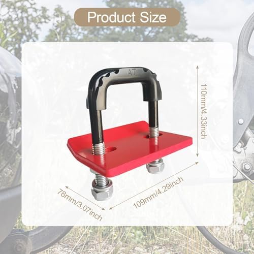 Hitch Tightener Anti Rattle Clamp Heavy Duty Hitch Stabilizer Avoid Movement on - Image 2