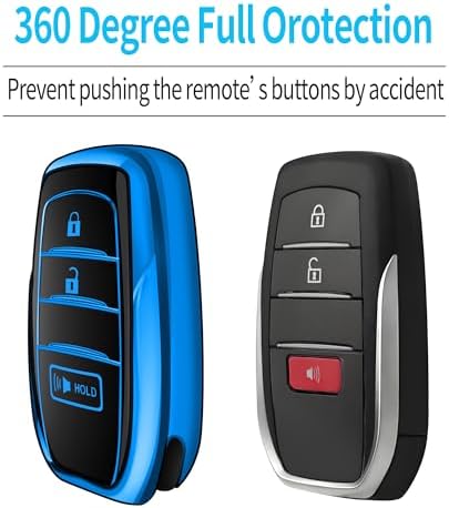 Tukellen for Toyota Key Fob Cover TPU Soft Protective Case for 2022-2026 - Image 4