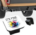 Trailer Hitch Cover, I'm Fine Tow Hitch Cover by Unknown