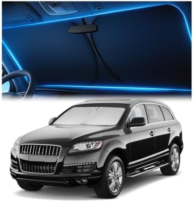 Magnelex Windshield Sun Shade for Audi Q7 2007-2015, Foldable Car Window by Magnelex