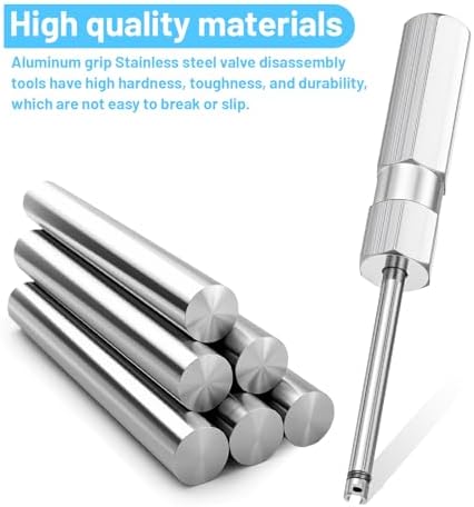 2 Pcs Valve Stem Removal Tool, Valve Core Removal Tool - Image 3