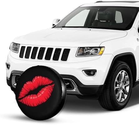 Spare Tire Cover，Kiss Me Print Camper Spare Tire Cover Waterproof Sun Protection - Image 7