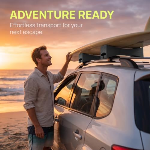 Menolana Kayak Foam Blocks Car Roof Racks Pads Lightweight Easy to Install - Image 5