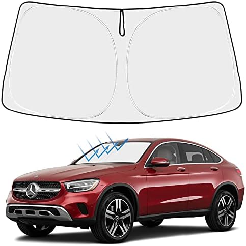 Proadsy Custom Fit Car Windshield Sun Shade by Proadsy