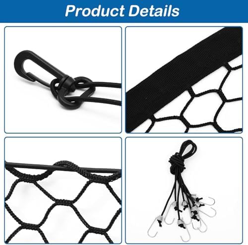 Dog Car Barrier Vehicle Pet Barrier Backseat Mesh Dog Car Divider Net - Image 3