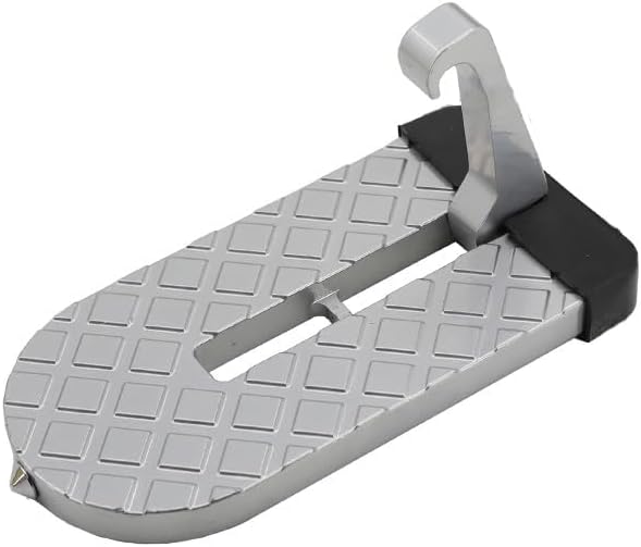 Car Door Step with Glass Breaker Safety Hammer & Roof Rack Access, Car - Image 2