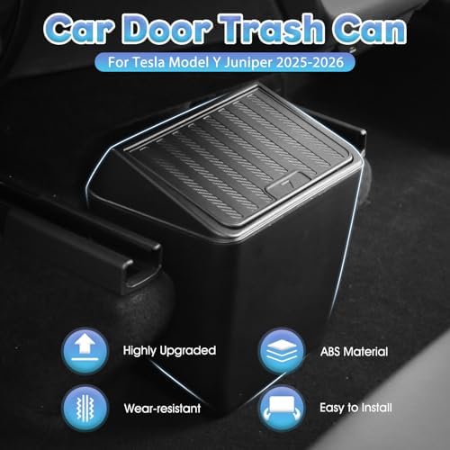 Shademax Rear Trash Can for Tesla Model Y Juniper 2026 2025 Accessories - Image 2