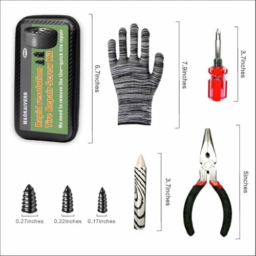 65PCS Tire Plugs, Tire Plugs Screw Type, User-Friendly - Image 2