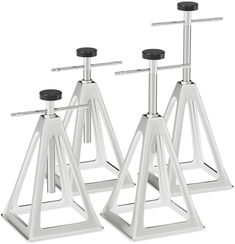 RVGUARD RV Stack Jacks 4 Pack, 6000 Lbs Aluminum Stabilizer Jacks by RVGUARD