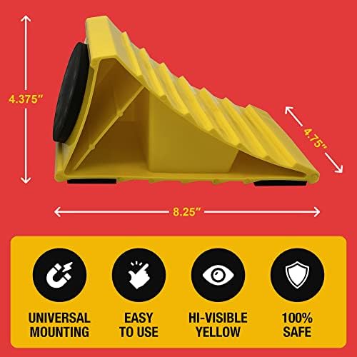 THD MagChocks - Magnetic Wheel Chocks - RV Wheel Chocks - Image 5