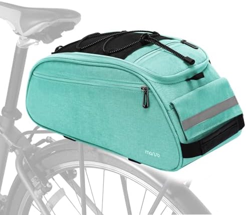 MOSISO Bike Rack Bag, Waterproof Bicycle Trunk Pannier Rear Seat Pouch - Image 2