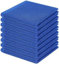 Homaxy 100% Cotton Waffle Weave Kitchen Dish Cloths 8-Pack by Homaxy