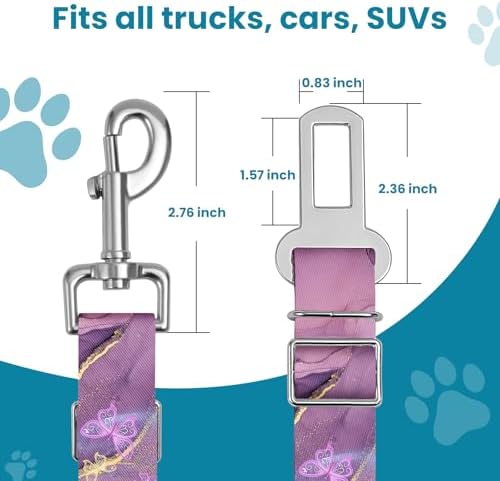 Adjustable pet cat and Dog car seat Belt，The Lanyard is Flexible and Adjustable - Image 5